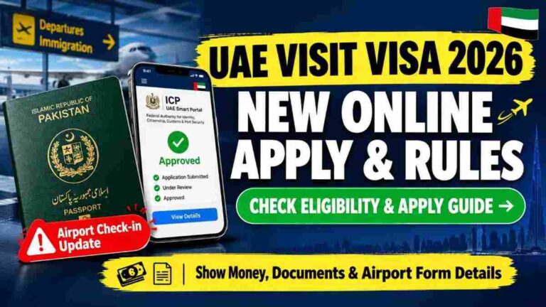 UAE Visit Visa for Pakistan: New Rules & Airport Reality